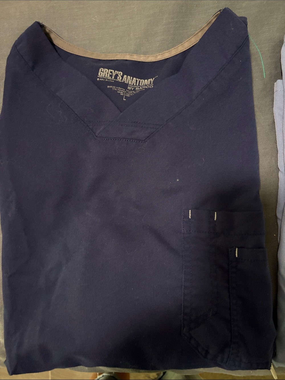 Grey's Anatomy lot of three scrub shirts size large